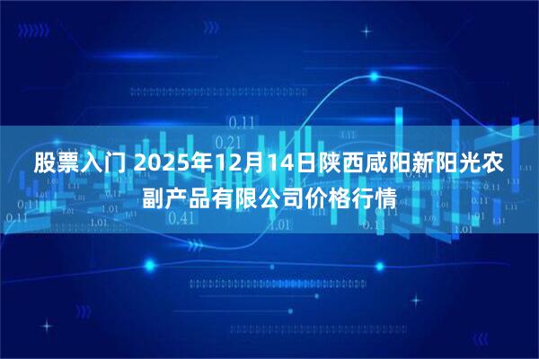 股票入门 2025年12月14日陕西咸阳新阳光农副产品有限公司价格行情